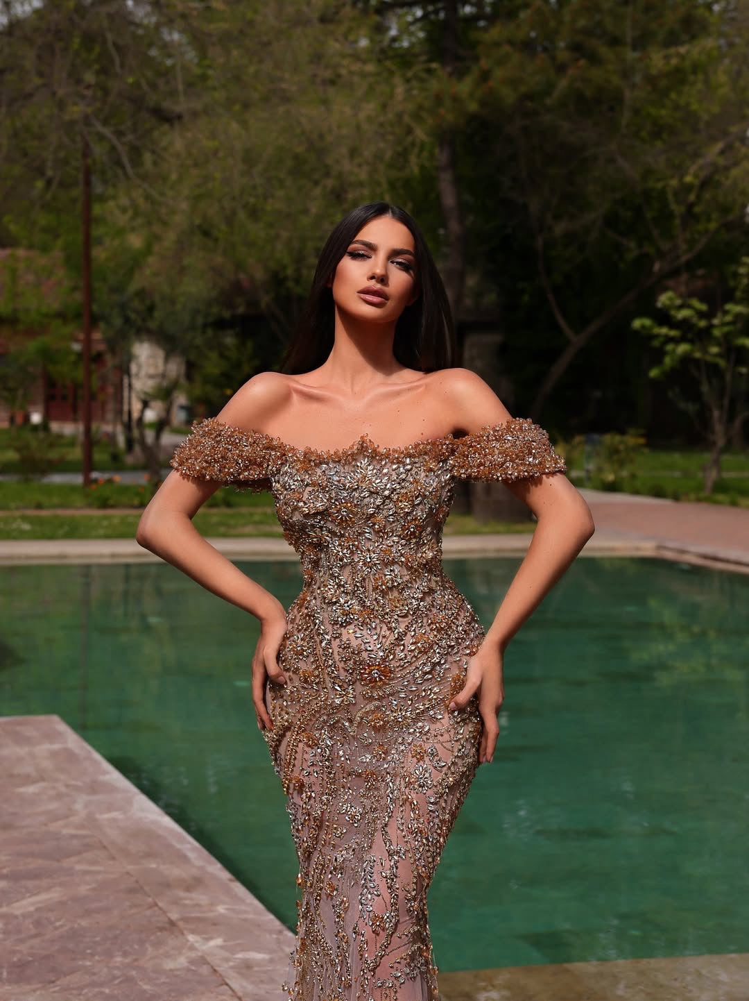 Vip Akaber dress